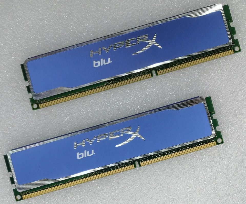 Kingston 2 x 4GB DDR3 1600MHz Desktop DIMM RAM Hyperx BLU KHX1600C9D3B1K2/8GX - Image 3 of 4