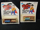 2 Tin Toys Die Cast Mini Voiture SAN FRANCISCO CABLE CAR  Toy Car  NEW NOS RARE