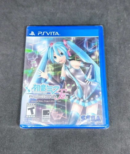 Hatsune Miku: Project DIVA F 2nd (Sony PlayStation Vita, 2014) Brand New