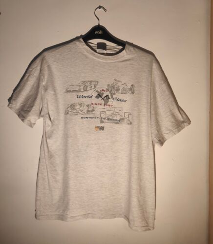 Vintage Laguna SECA Raceway 1994 Single Stich Herren mittel bedruckt T-Shirt