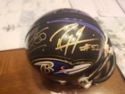 Ray Lewis 2000 Team Signed Autographed Baltimore Ravens Mini Helmet PSADNA
