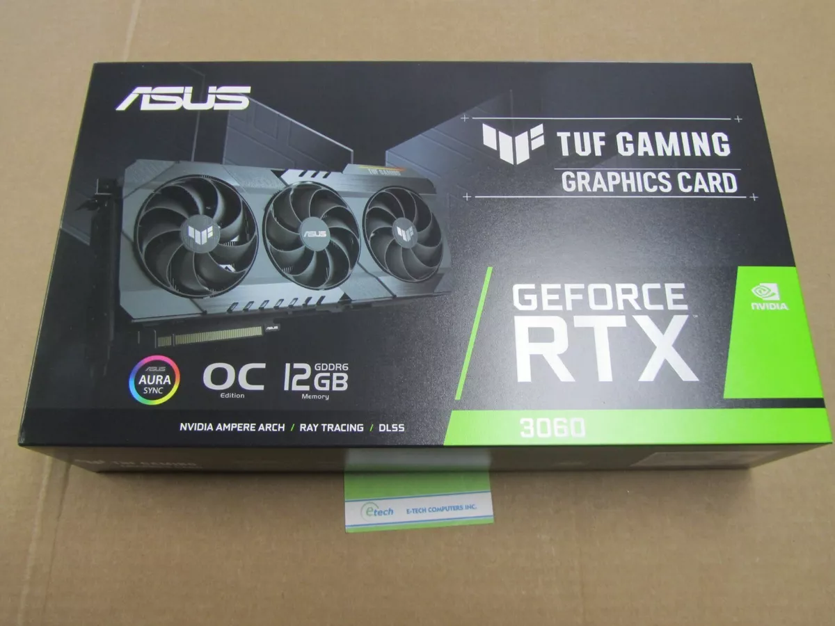 TUF-RTX3060-O12G-GAMING - ASUS TUF Gaming GeForce RTX 3060 OC