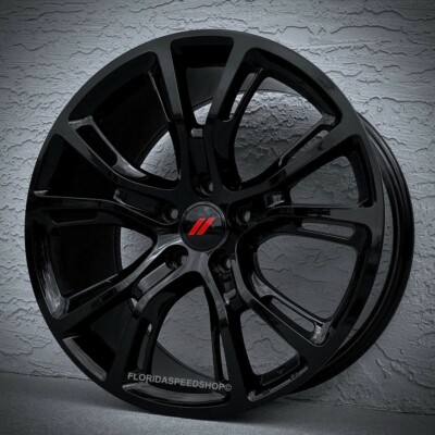 GLOSS BLACK SRT8 SPIDER MONKEY WHEELS  20x10'' FITS 2011-2026  DODGE DURANGO