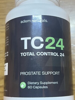 6 bottles Total Control 24 Prostate Support Supplement Advanced Men 360ct total.