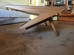 Mid Century Modern John Keal Brown Saltman Coffee Tail Mahogany Image Is Loading Mid Century Modern John Keal Brown Saltman Coffee