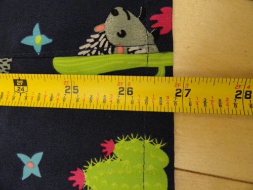Hedgehog Cactus WM Medical Scrub Top XL Navy Blue Vibrant Colors! Unbranded - Picture 9 of 12