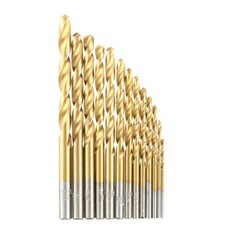 13pcs/Set HSS Plating Drill Bit Metric System 1.5-6.5mm Tool Y5J7