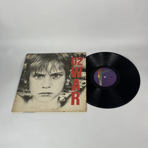 U2 War 12" LP 1st Press 1983 Original Purple Label 90067-1 Gatefold
