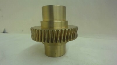 Brass Gears, 3.16'' Od, 1'' Keyed Bore, 3-1/4'' Overall Length, 48 Teeth