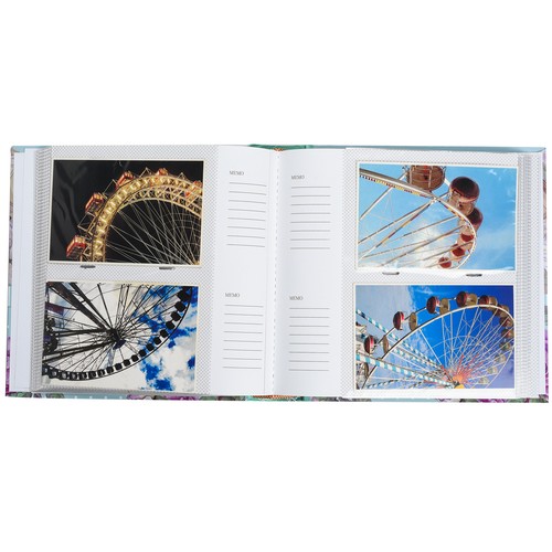 Large Memories Memo Slip In Case Photo Album For 200 Photos 4''x 6''- CL-6806 - Picture 6 of 7