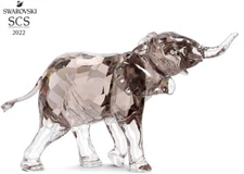 Swarovski SCS Elegance Of Africa Signed Elephant Baby Mandisa Figurine #5608544