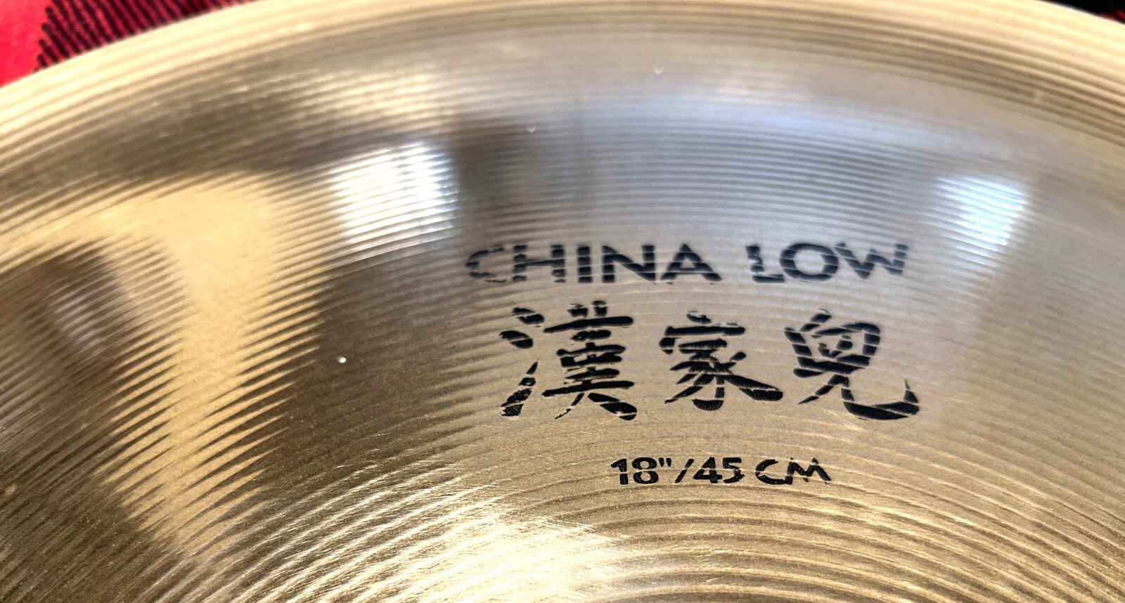 Zildjian A Avedis 18 inch Brilliant China Low 45cms Very Good Condition