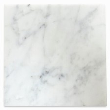 C42P 6x6 Carrara Tile Venato Bianco White Marble Polished Wall  Floor