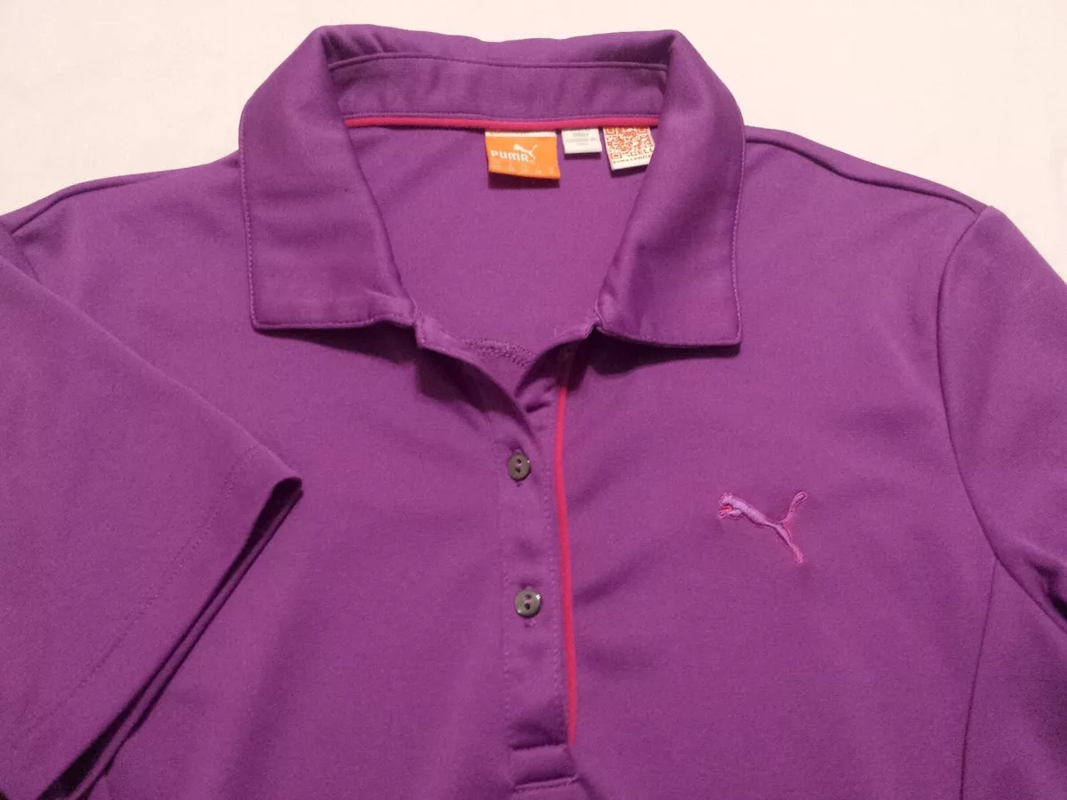 Purple puma 2025 golf shirt