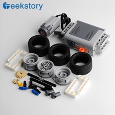 Technic Power Functions MOC Set M Motor AA Battery Box Toy Kit for Le go Diy