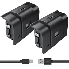 Rechargeable Xbox Controller Battery Pack, Play & Charge Kit for Xbox One/Xbo...