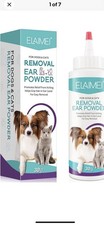 Removal Ear Powder for Pets Dog Ear Cleaner Removes Irritation Itching and In...