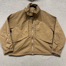 Lululemon Always Effortless Jacket Womens 12 Brown Lightweight Windbreaker