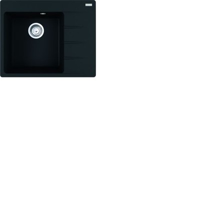Franke Fragranitspüle CNG 611-62 A Onyx Drehknopf Edelstahl