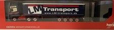 HERPA MB ACTROS BIGSPACE SATTELZUG LEIF MÖLLER TRANSPORT (DK) +MITNAHMESTAPLER