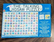 Rare BUFFALO GAMES 560 pc puzzle THE TALKING PUZZLE! - THE HIGH SCHOOL COMPLETE