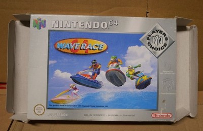 N64 Wave Race Nintendo Players Choice Hard 2 Fund Komplett Anleitung