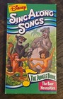 Disneys Sing Along Songs - The Jungle Book: The Bare Necessities (VHS, 1994)