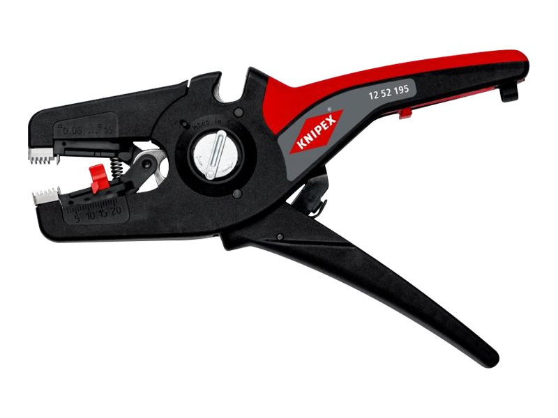 KNIPEX PreciStrip16 Cable stripper 195 mm PreciStrip16 Black Red Wire 12 52 195