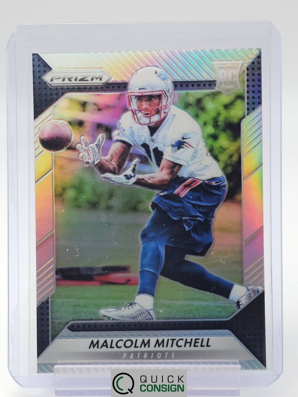 Malcolm Mitchell Panini Prizm #284 Base