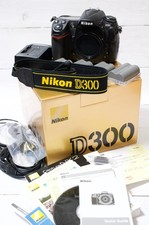 Nikon D300 Digital SLR Camera Body Black No Battery Included Used Preowned