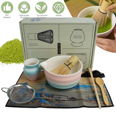 Matcha Schneebesen Set natürlicher Bambus Matcha Schneebesen Multifunktion Set