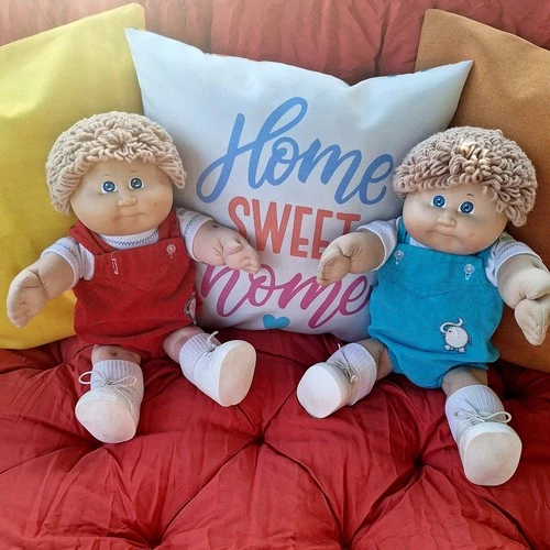 Two Super Sweet Vintage Cabbage Patch Boys In Vintage Clothing And Shoes