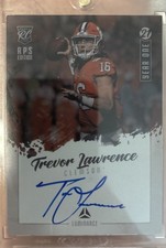 2021 Panini Luminance TREVOR LAWRENCE RC YEAR ONE - ON CARD AUTO Rookie Jaguars!