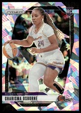 Charisma Osborne Rookie RC 2024 Panini Prizm WNBA #65 Ice Prizms Phoenix Mercury
