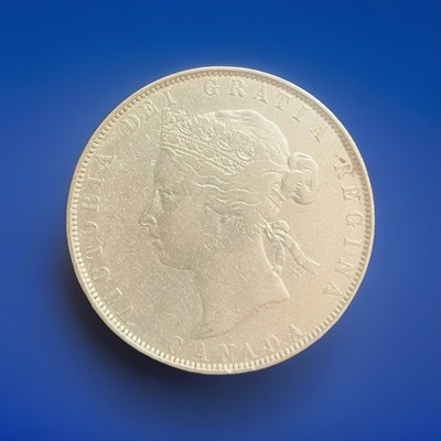 RARE VINTAGE VICTORIA DEI GRATIA REGINA 1870 COIN