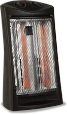 Infrared Radiant Quartz Tower Heater, 1500W Space Heater with Adjustable Thermos