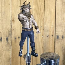 Krampus Movie Beer Tap Handle Halloween Christmas Horror Red One Movie Holiday