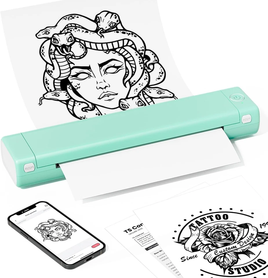 Wireless Inkless Mobile Printer for iOS Android - Image 3 of 4