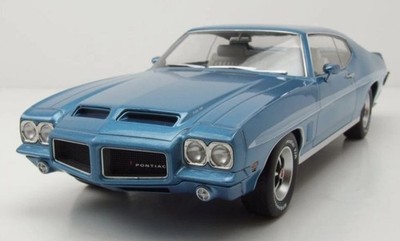 KK SCALE, Pontiac LeMans GTO 1972 Metallicblau, 1/18, KKS181353