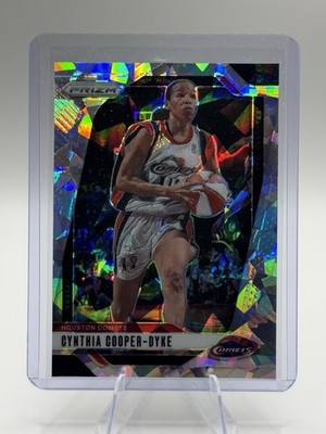   2024 WNBA Panini Prizm - Cynthia Cooper-Dyke #21 ICE Prizm Houston Comets