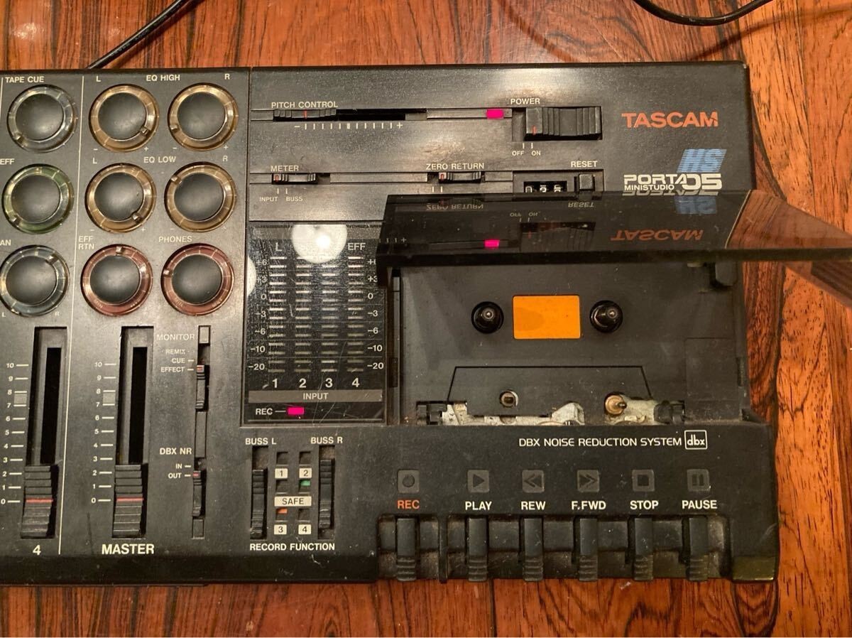 Tascam Porta 05 Ministudio Multitrack Cassette Recorder 4-track 4