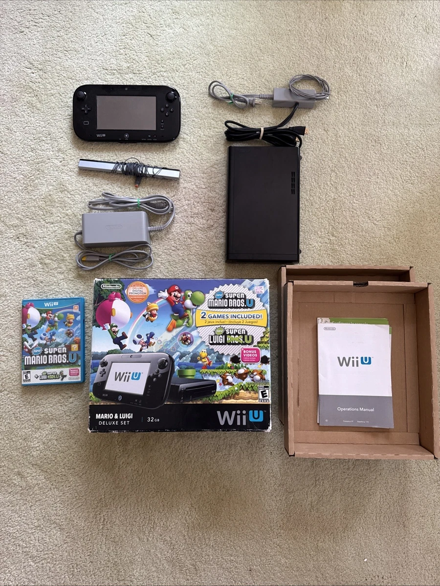 Nintendo Wii U - Deluxe NTSC-U/C Video Game Consoles for sale | eBay