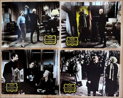 4 orig. Kino Film Handkolorierte Aushangfotos ''Anastasia'' Ingrid Bergman EA 1956