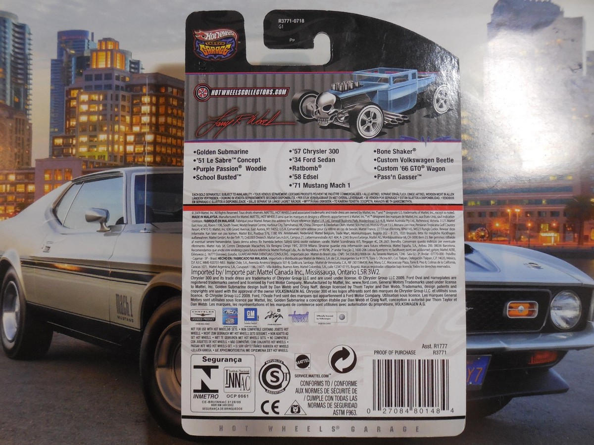 HOT WHEELS REAL RIDERS LARRY'S GARAGE PURPLE PASSION WOODIE 3/39