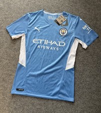 PUMA Manchester City Autentyczna koszulka domowa Koszulka domowa 2021/22 (M) - [759201-01]