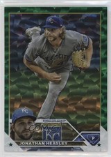 2023 Topps Series 2 Green Foil 418/499 Jonathan Heasley #346 0su8