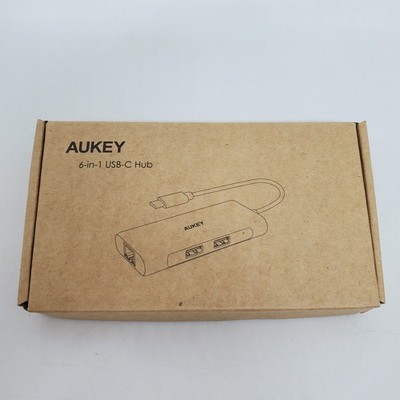 Aukey CB-C75 6-In-1 100W USB C Hubs With HDMI USB3.0 Ethernet _0,11_5