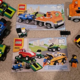 LEGO 4635 Fun With Vehicles 99% Complete W/Instructions READ