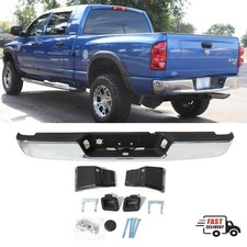 New Chrome Rear Step Bumper Assembly For 2003-2008 Dodge Ram 1500 2500 3500 New Chrome Rear Step Bumper Assembly For 2003-2008 Dodge Ram 1500 2500 3500