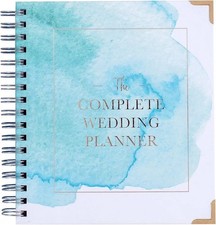 Wedding Planner Watercolour Design - Bridal Planning Book Journal Engagement
